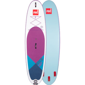 2020 Red Paddle Co Ride Se Purple Msl 10'6 "hinchable Stand Up Paddle Board - Paquete De Paleta De Carbono / Nylon